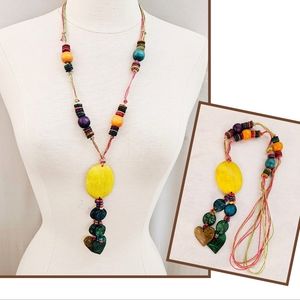 Vintage colorful necklace
